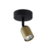 Lampa punktowa TOP BLACK/GOLD 1 PŁ