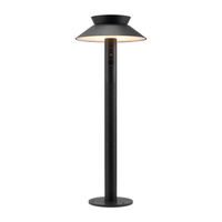 Lampa ogrodowa Justina garden Solar Light Czarny