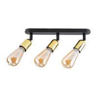 Lampa sufitowa TOP GOLD 3 PŁ E_27