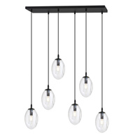 Lampa wisząca ASTRAL 6 BL TRANSPARENT