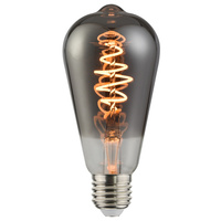 Żarówka Deco Spiral E27 Edison Smoke