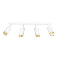 Lampa sufitowa HIRO 4 WH/GOLD