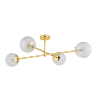 Lampa sufitowa CADIX GOLD 4 PŁ