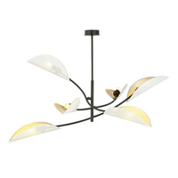 Lampa sufitowa LOTUS 6 WHITE/GOLD