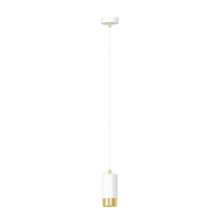 Lampa wisząca FUMIKO 1 WH/GOLD