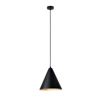 Lampa wisząca REBEL 1 BLACK/GOLD