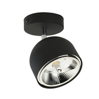 Lampa punktowa ALTEA BLACK 1 PŁ + ŻARÓWKA