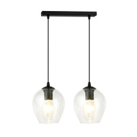 Lampa wisząca ISTAR 2 BL TRANSPARENT